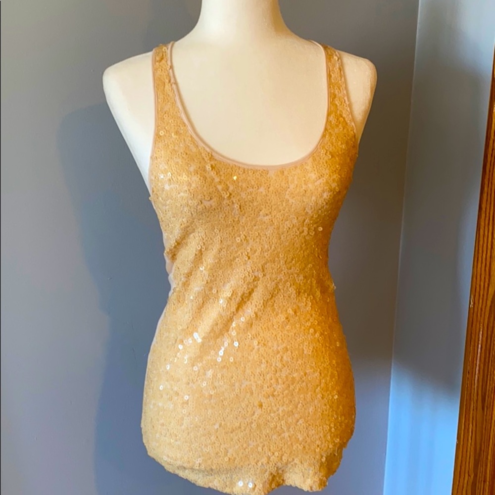 Bebe racerback top